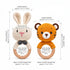 Handmade Crochet Baby Rattles Combo (Rabbit & Tiger)