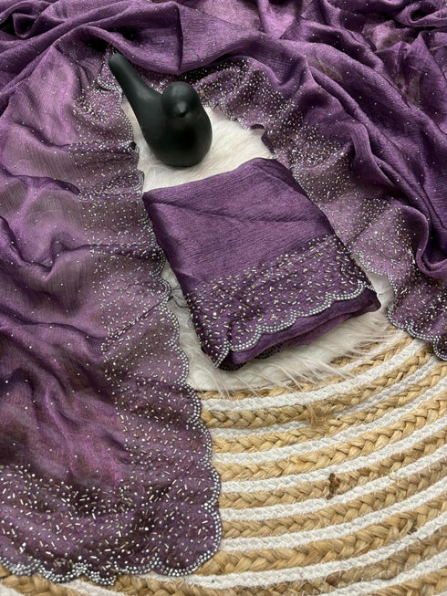 Vasthrlay Chiffon Saree