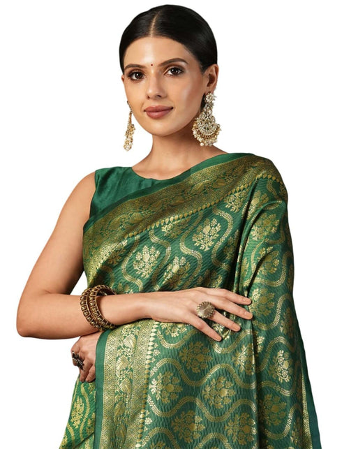 Vasthrlay Maroon Traditional Unstitched Saree