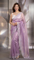 Vasthrlay Lavender Embroidery Saree