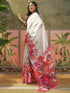Vasthrlay Printed White1 White Saree