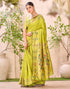 Vasthrlay Weaving Paithani Unstitched Pink Saree