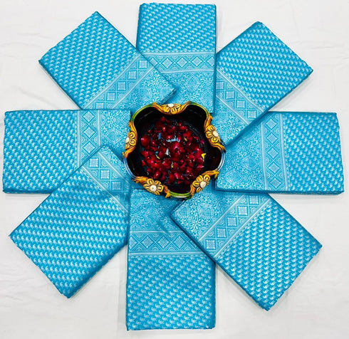 Vasthrlay Kanchipuram Traditional Unstitched