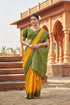 Vasthrlay Kanjivaram Unstitched Jacquard Stylish Saree