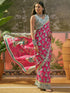 Vasthrlay Printed Yellow Saree
