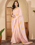 Vasthrlay Georgette Printed Unstitched Pink Saree