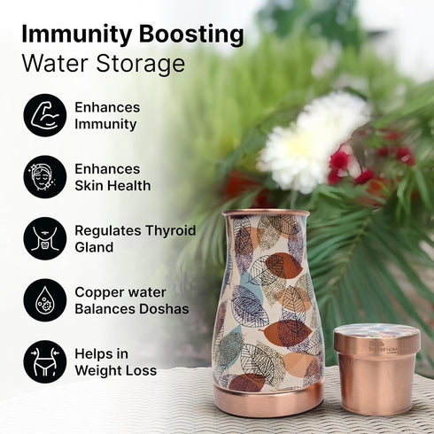 Pure Copper Water Bottle 950ml