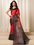 Vasthrlay Yellow Cotton Saree