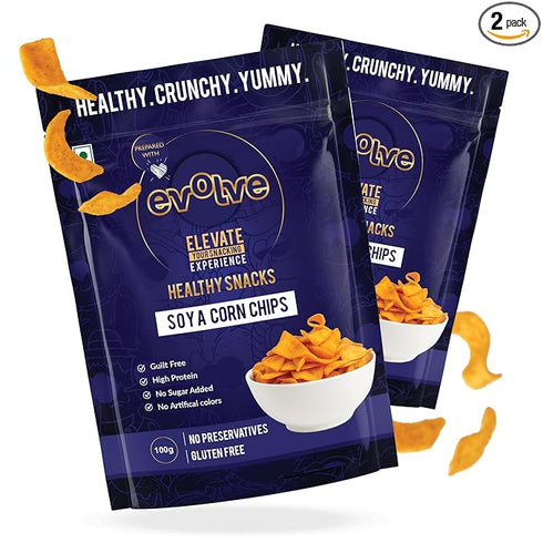 Evolve Soya Corn Chips Healthy Snacks