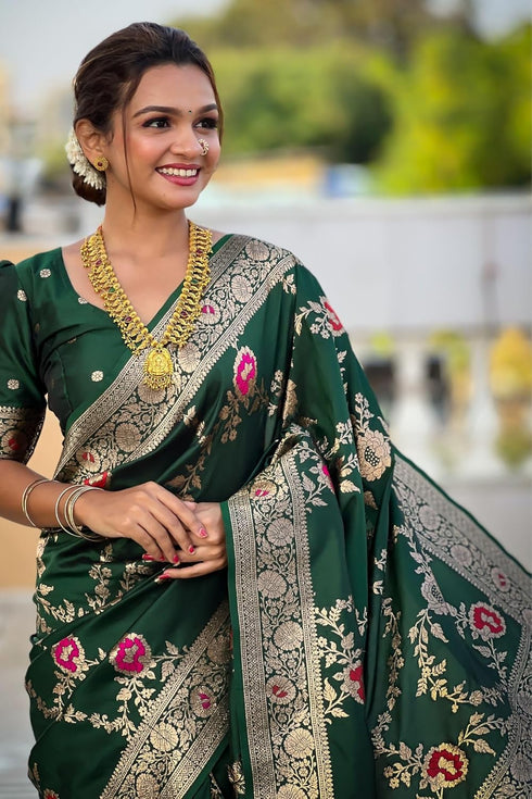 Vasthrlay Kanjivaram Blouse Purple Ethnic Wear