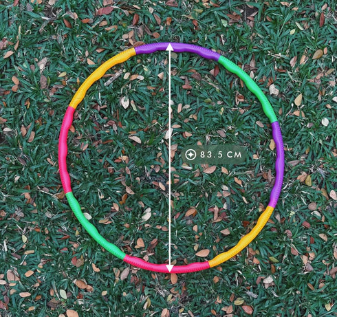 Kids Happy Hoops Fun & Fitness Hula Hoop for Kids & Adults