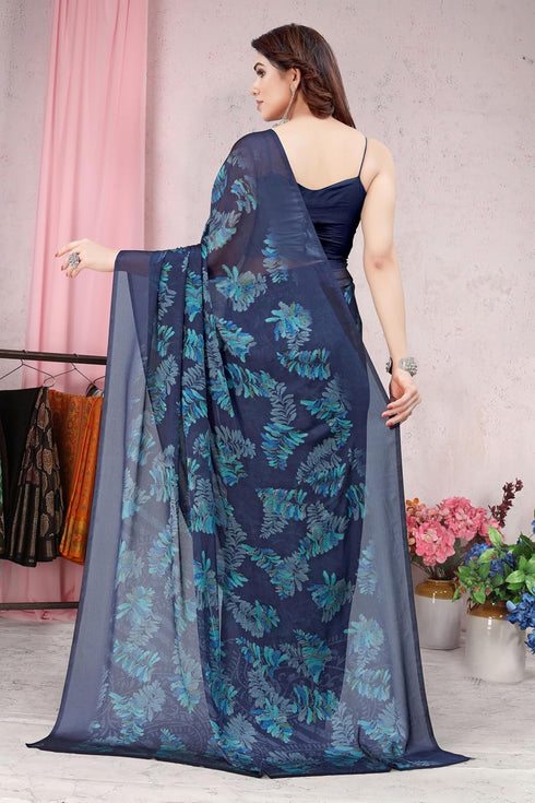 Vasthrlay Fashion Chiffon Printed Ethnic Wear