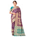 Vasthrlay Womens Weaving Unstitched Light Green Saree