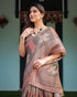 Vasthrlay Traditional Designer Off White Saree