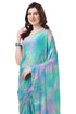 Vasthrlay Fashion Chiffon Chevron Printed Ethnic Wear