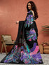 Vasthrlay Bhagalpuri Printed Unstitched 4160s232n Black3