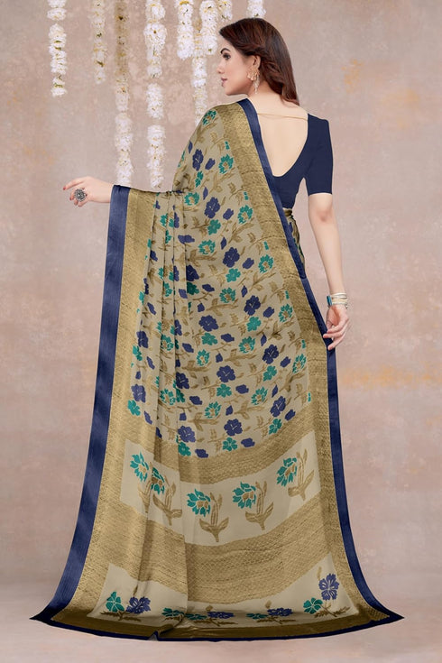 Vasthrlay Fashion Chiffon Printed Ethnic Wear