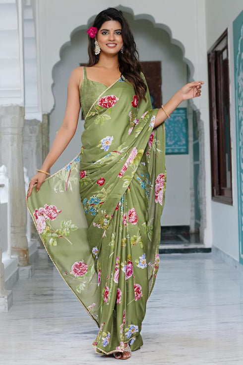 Vasthrlay Fashion Embellished Blouse Ethnic Wear