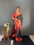 Vasthrlay Kanjivaram Traditional Contrast Included