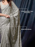Vasthrlay Siroski Unstitch Grey Ethnic Wear
