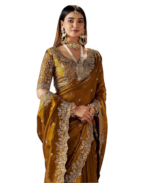 Vasthrlay Embroidered Traditional Embellished Applique Bollywood