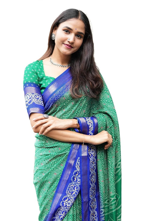 Vasthrlay Fashion Bandhani Printed Ethnic Wear