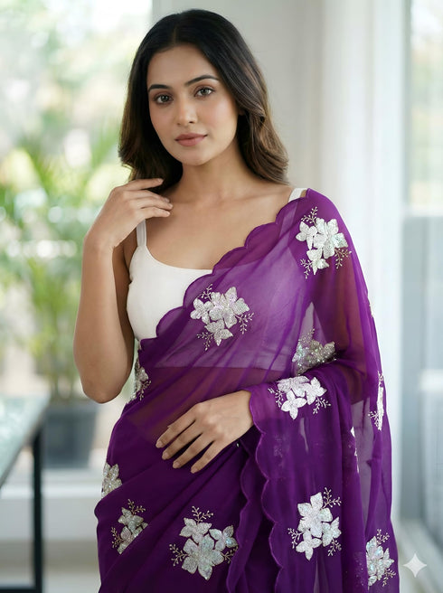 Vasthrlay Unstitched Saree