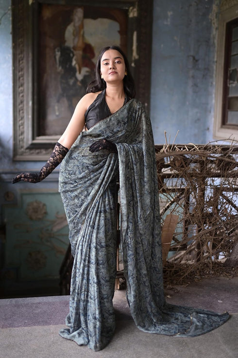 Vasthrlay Fashion Chiffon Printed Ethnic Wear