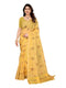 Vasthrlay Manipuri Unstitched Shagun Yellow Free Ethnic Wear