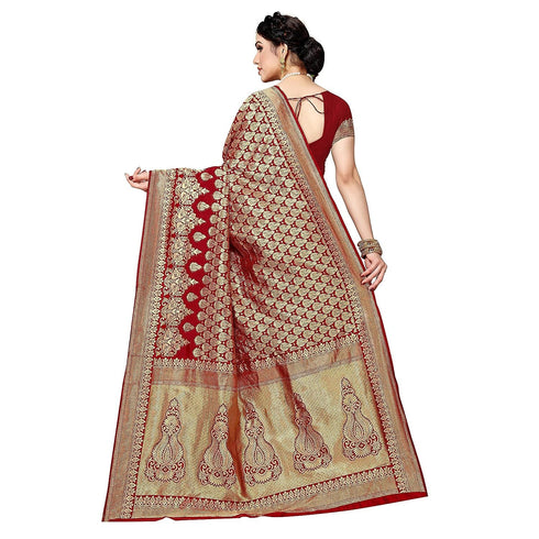 Vasthrlay Banarasi Kanjivaram Material Ethnic Wear