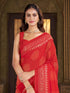 Vasthrlay Georgette Unstitched Saree