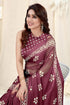 Vasthrlay Fashion Chiffon Printed Parrot Ethnic Wear