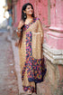 Vasthrlay Fashion Rhinestone Embellished Black Ethnic Wear