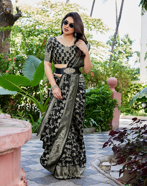 Vasthrlay Kanjivaram Banarasi Wedding Sari Az Ys Shakshi Saree