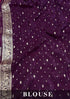 Vasthrlay Banarasi Elephant Unstitched Saree