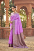 Vasthrlay Kanjivaram Unstitched Saree
