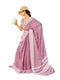 Vasthrlay Women's Lucknowi Chikankari Unstitched Saree