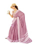 Vasthrlay Women's Lucknowi Chikankari Unstitched Saree