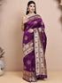 Vasthrlay Red Silk Saree