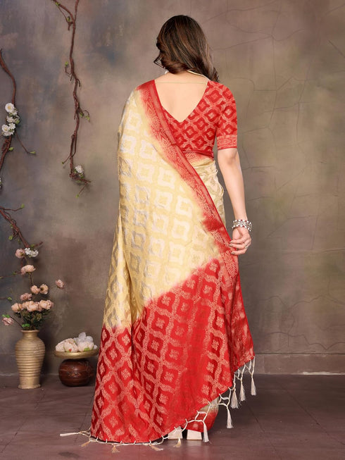 VasthrlayBanarasi Unstitched Chakori Chiku Free Ethnic Wear
