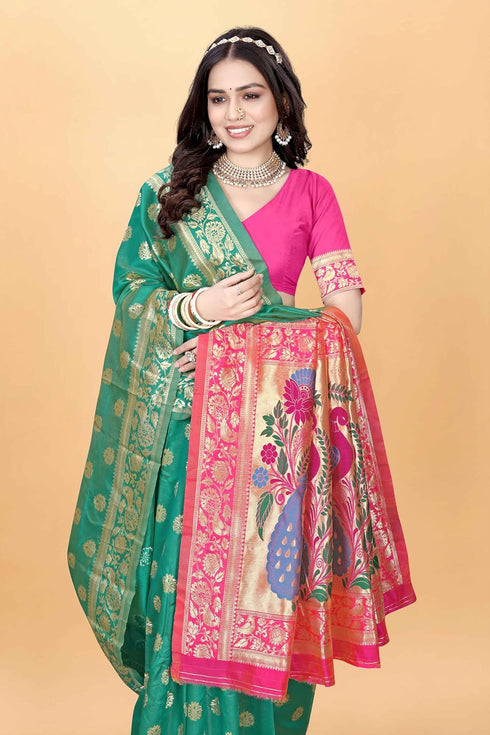 Vsathrlay Banarasi Paithani Kanjivaram Collections Ethnic Wear