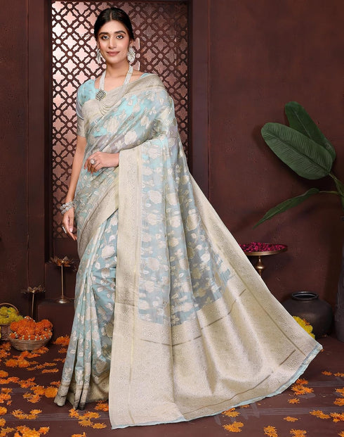 Vasthrlay Kanjivaram Banarasi Wedding Sari Az Ys Yasmin Saree