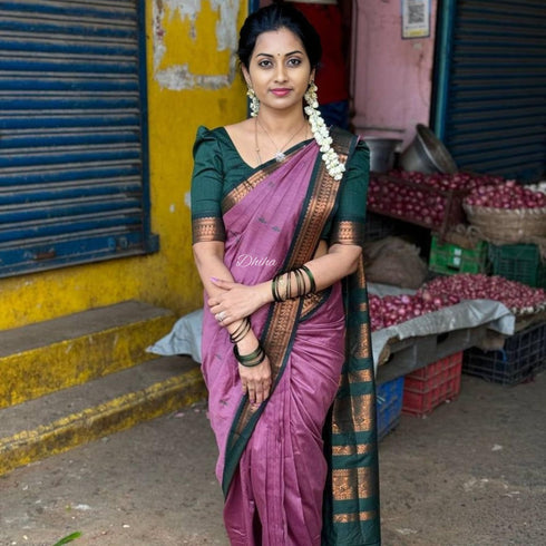 Vasthrlay Kanjivaram Tassels Saree