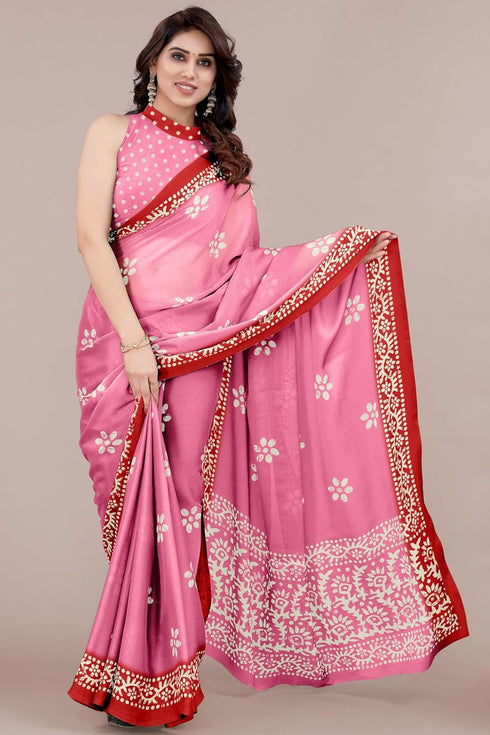 Vasthrlay Fashion Chiffon Printed Parrot Ethnic Wear