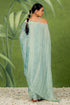Vasthrlay Fashion Chiffon Georgette Green Ethnic Wear