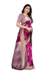 Vasthrlay Printed Kesar Blue Free Ethnic Wear