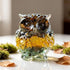 Money Magnet Crystal Owl for Wealth Prosperity & Good Luck | Feng Shui Crystal Owl Statue for Home Decor