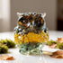 Money Magnet Crystal Owl for Wealth Prosperity & Good Luck | Feng Shui Crystal Owl Statue for Home Decor
