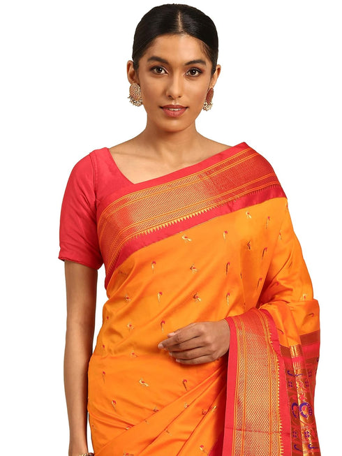 Vasthrlay Paithani Bottle Saree
