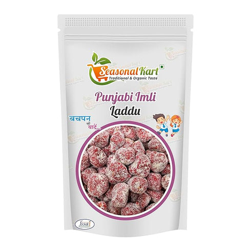 Seasonal Kart Pack of Borkut Gatagat Goli & Punjabi Imli Laddu